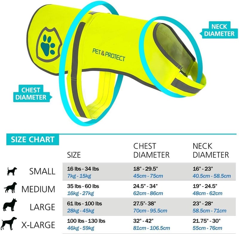 Slip Doctors Reflective Dog Coat for Safety â€“ Ideal Dog Vest for High-Visibility When Walking, Jogging or Training â€“ Sizes to Fit Small, Medium, Large Breeds 16-130 lbs (Medium) - Image 5